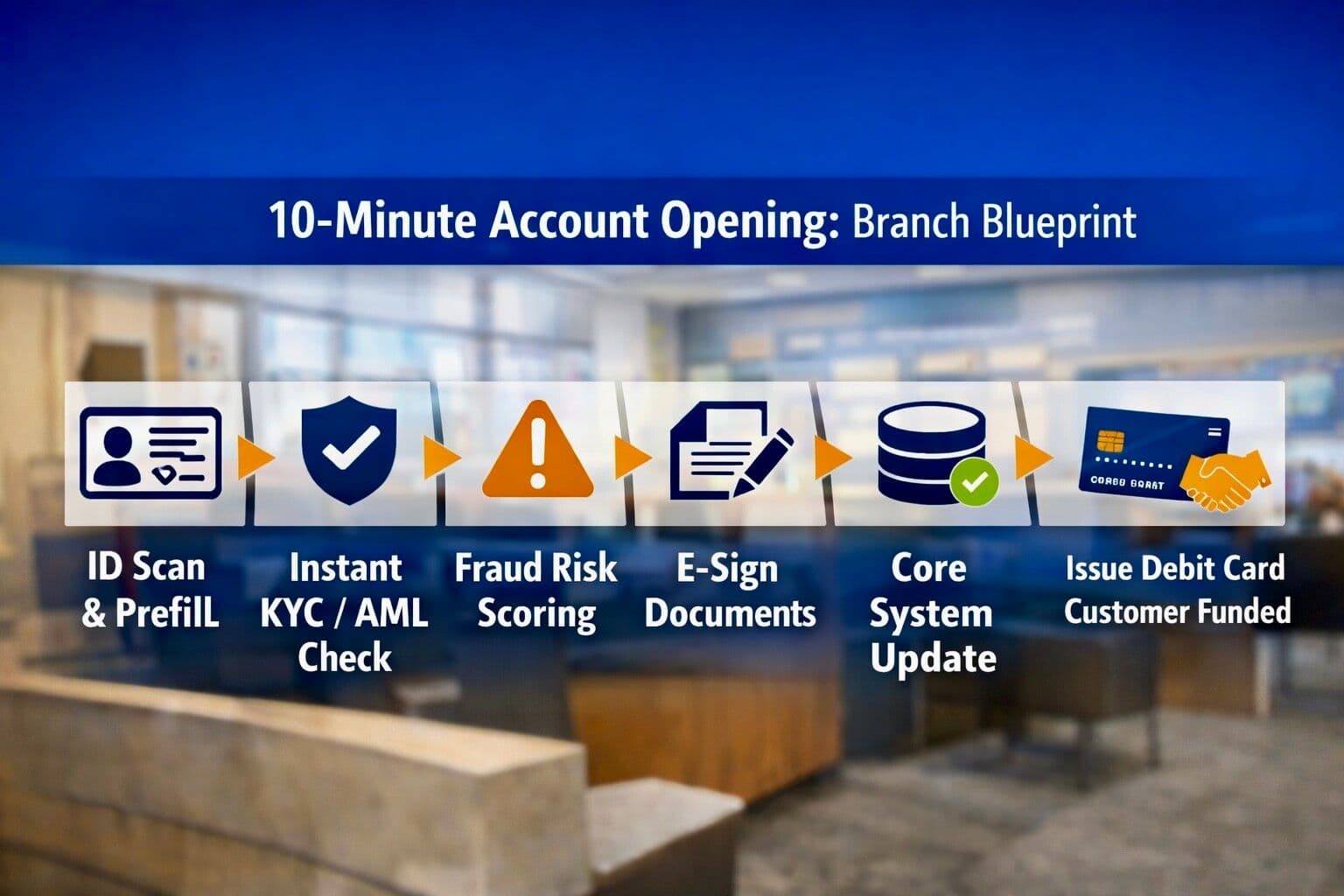 AI-Driven Bank Account Opening: Faster Branch Onboarding